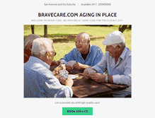 Tablet Screenshot of bravecare.com